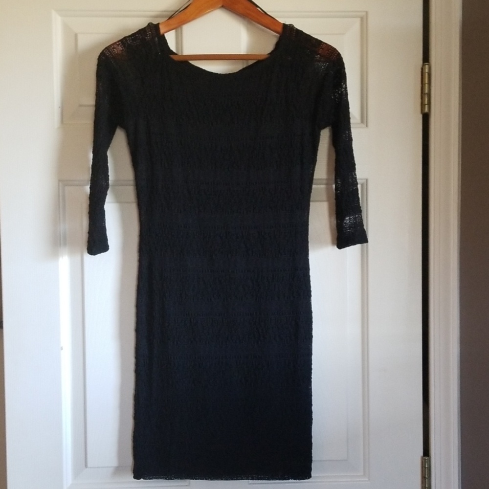 Black Lace Dress